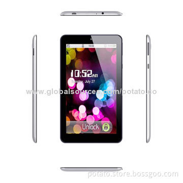7-inch Android Tablet PCs, Allwinner A23 Dual-core CPU, 512MB/4GB Memory with High-capacity 3,700mAh